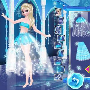 Elsa Prom Dress Up - Best game for girl on Fri3play